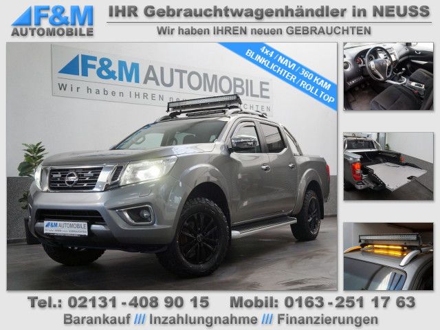 Nissan Navara 2.3 4x4 Navi 360Kam AHK Schlitten Rolltop