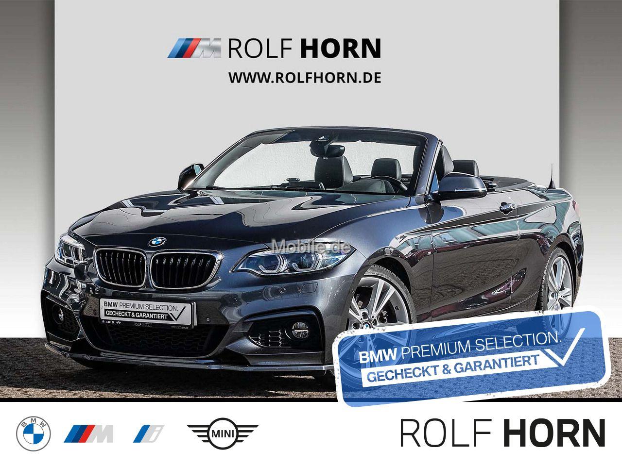 BMW 230i Cabrio M Sportpaket Autom Navi Leder RFK