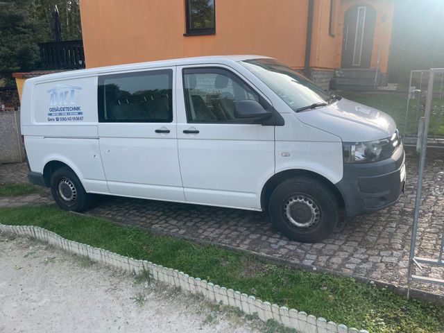 Volkswagen VW T5 TransVan 5 Sitzer Lang 2.0 TDI 1.Hand