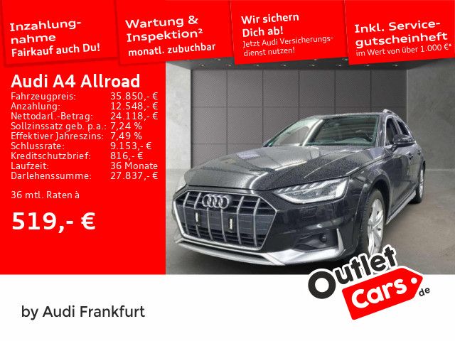 Audi A4 allroad 40 TDI S tronic quattro MatrixLED B&O