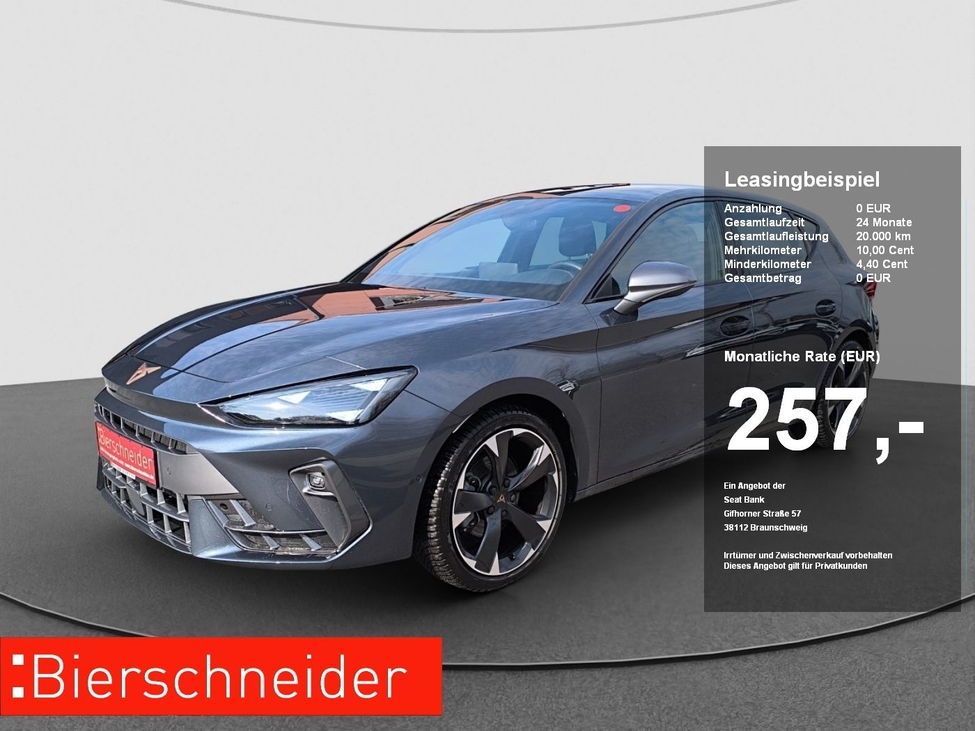 Cupra Leon 2.0 TDI DSG 5-J-G NAVI ACC KESSY 18LM RFK P