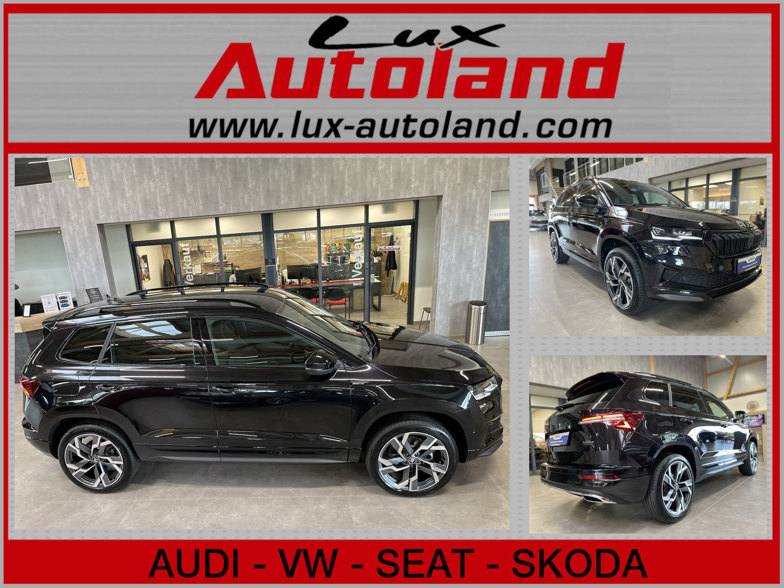 Skoda Karoq Sportline 4x4 TDI DSG AHK Navi 5JG Kam360