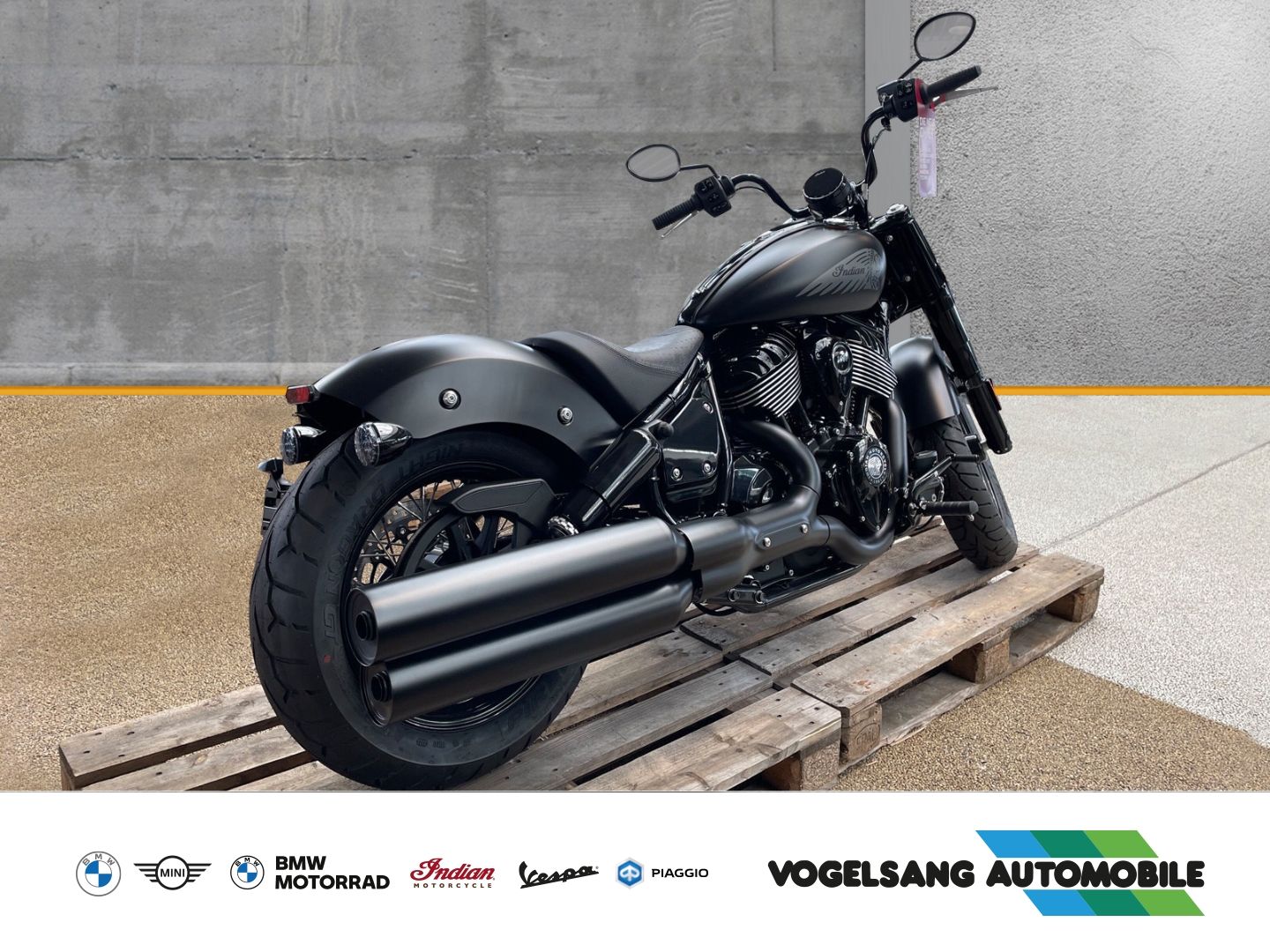 Fahrzeugabbildung Indian Chief Bobber Dark Horse, TFT-Display, Keyless-Ri