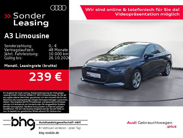 A3 Limousine advanced 35 TFSI 110(1