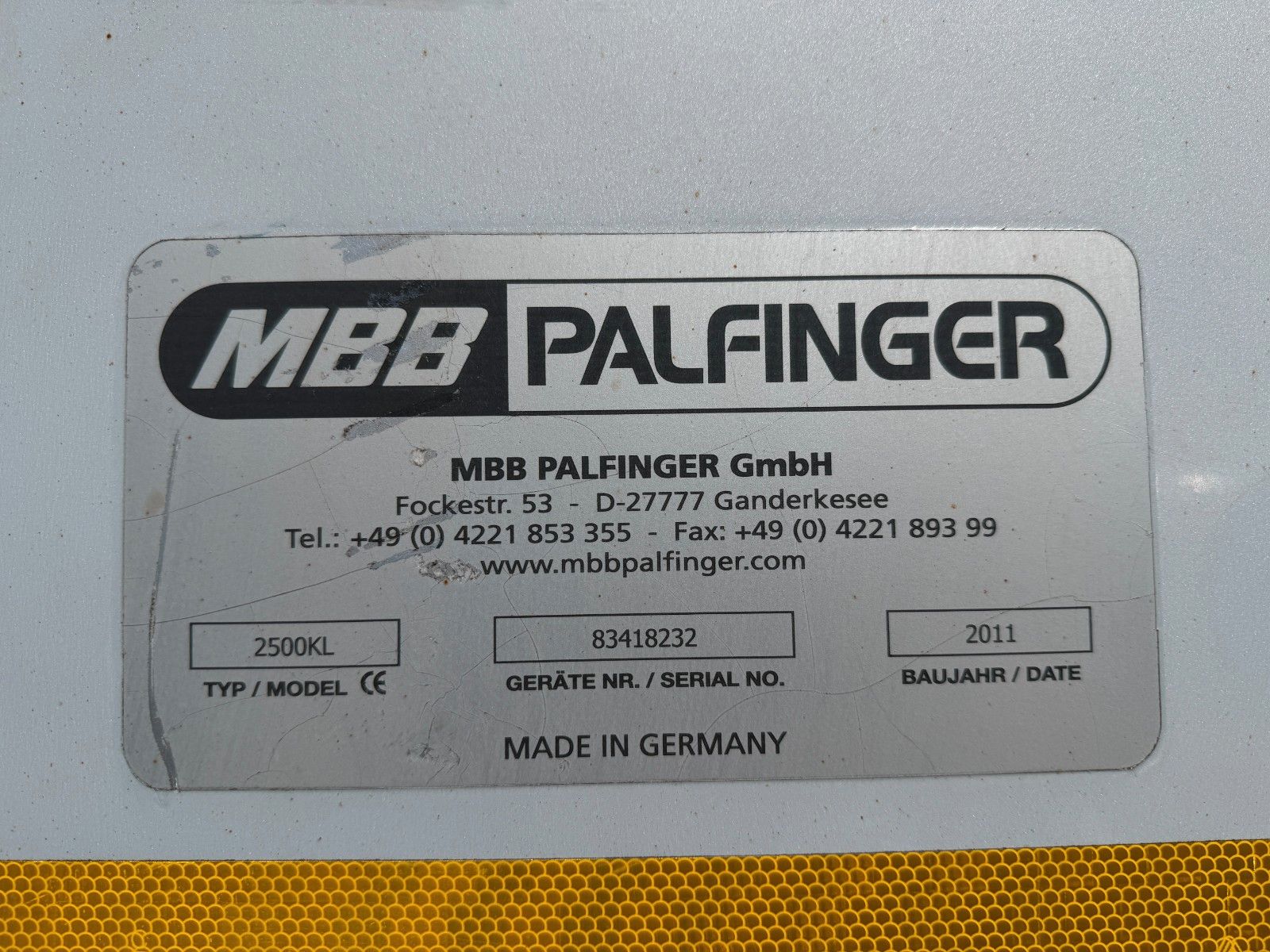 Fahrzeugabbildung ROHR RSK/34 IV Carrier Vector 1850 LBW MBB 2.500kg