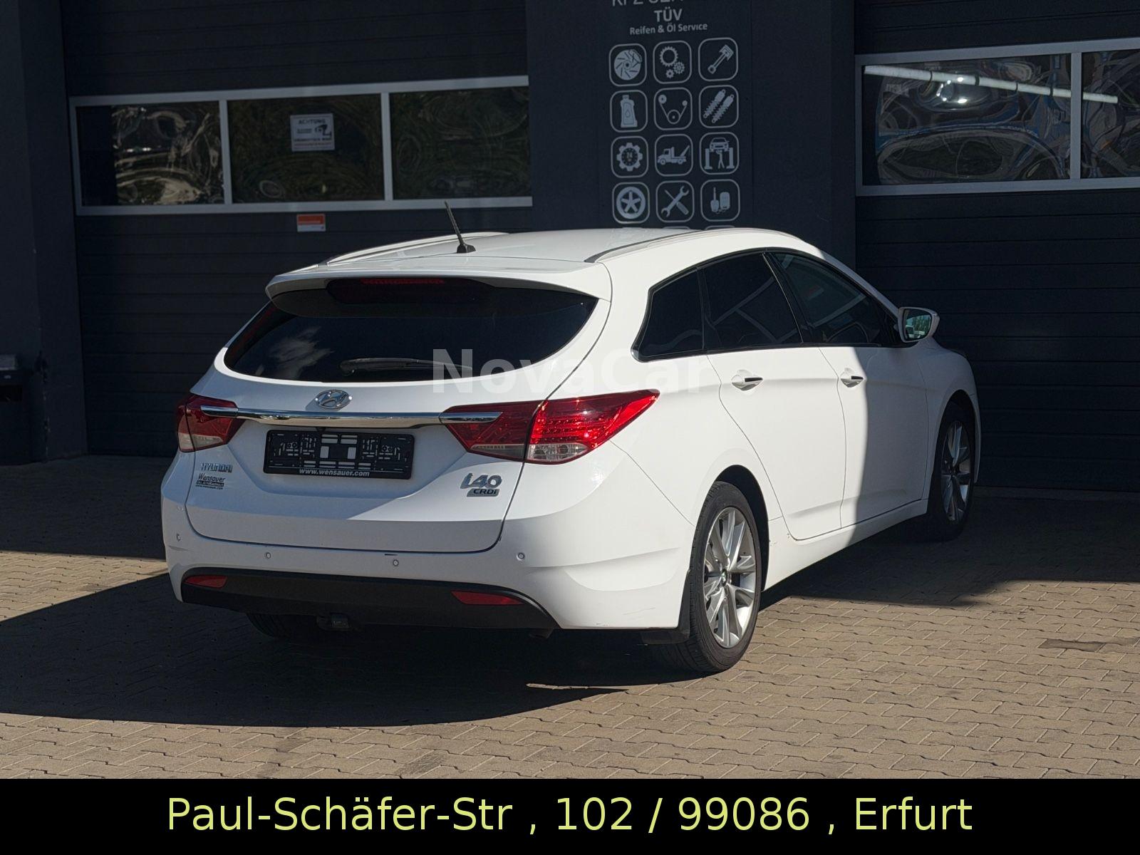 Hyundai i40 2015 — engine 1.685 cm³, 141 HP (104kW)