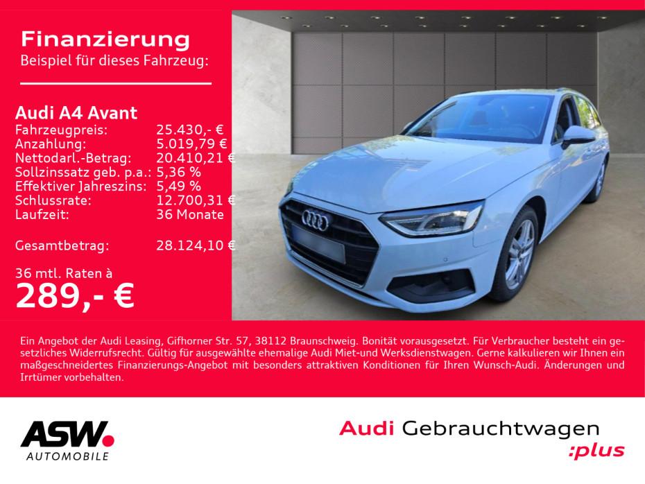 Audi A4 Avant 40TDI NAVI LED AHK HUD RFK SHZ GRA