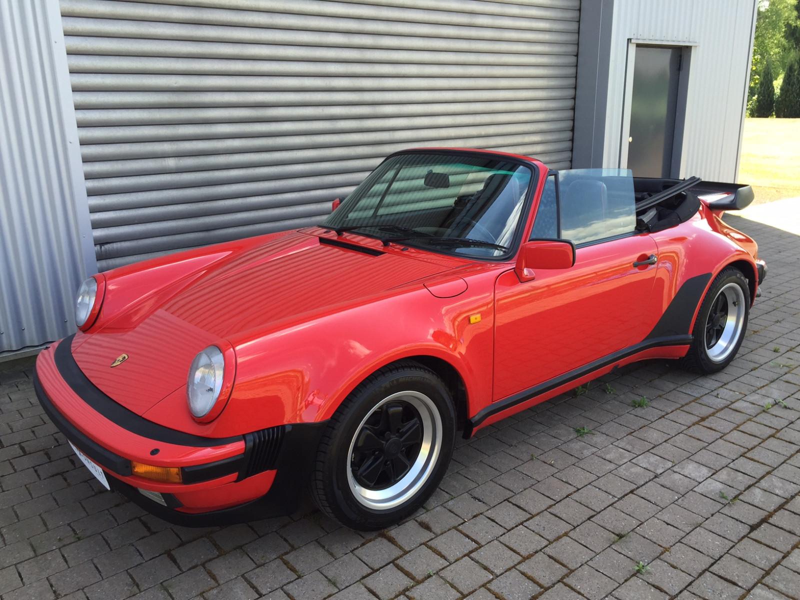 Porsche 911 / 930 Turbo Cabrio / 1. Hand / ERST 27894 km