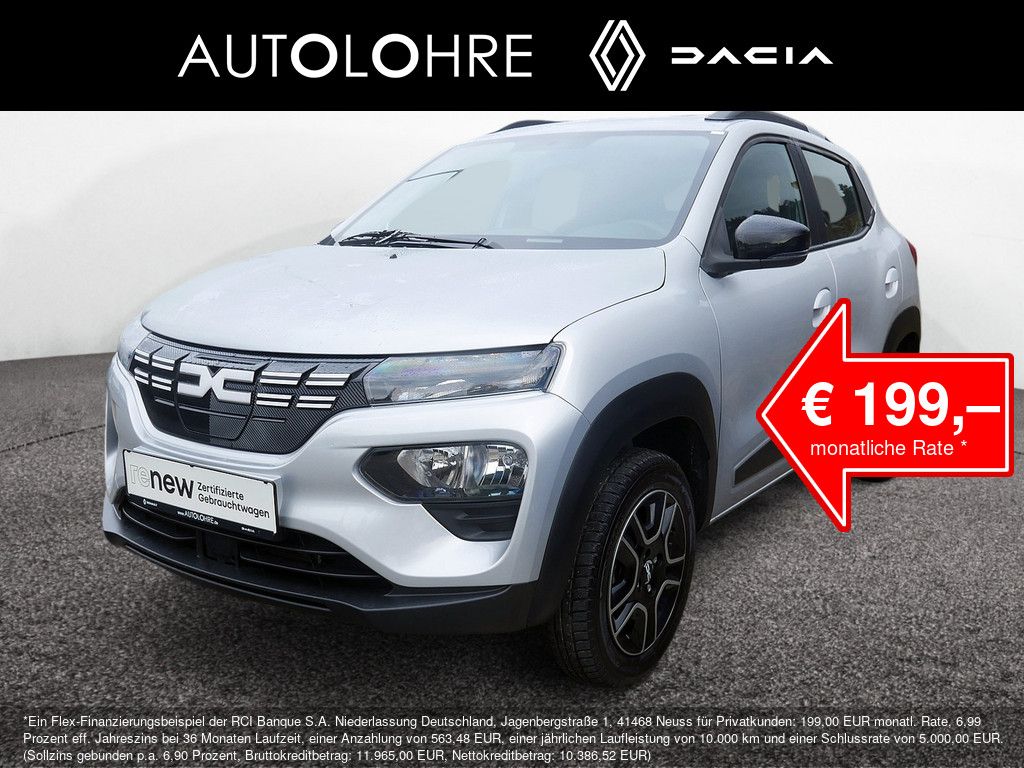 Fahrzeugabbildung Dacia Spring Essential KLIMA PDC RÜCKFAHRKAMERA NAVI