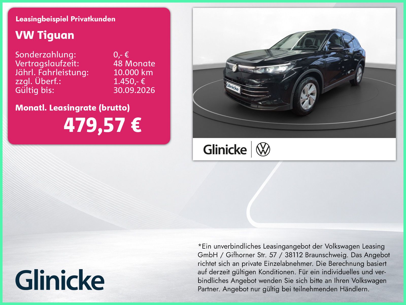 Volkswagen Tiguan Elegance 2,0 l TDI SCR 110 kW (150 PS)