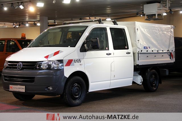 Volkswagen T5 2.0 TDI Pritsche Doka AHK Standheiz Klima