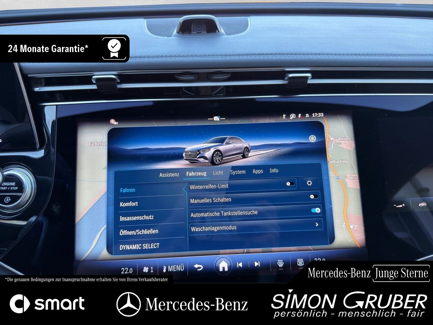Fahrzeugabbildung Mercedes-Benz E 220 d AMG Night Pano Burm Superscreen DigiL