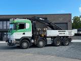 Scania 164G 580 V8 Kran Hiab 280  Retarder Sattelplatte - Scania 164