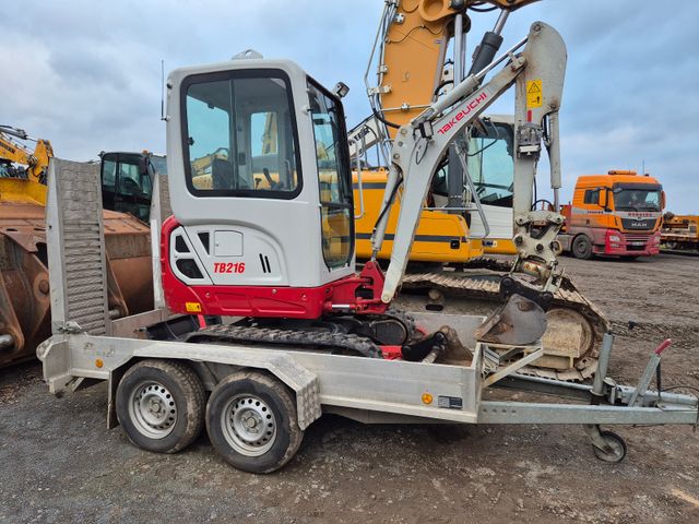 Takeuchi Tb216 Powertilt Taklock, BAOS Anhänger