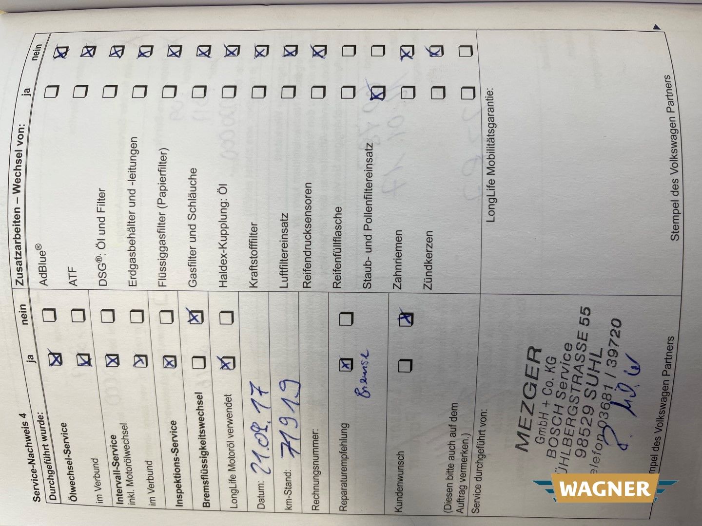 Fahrzeugabbildung Volkswagen Golf VI Trendline BlueMotion BMT Tempomat