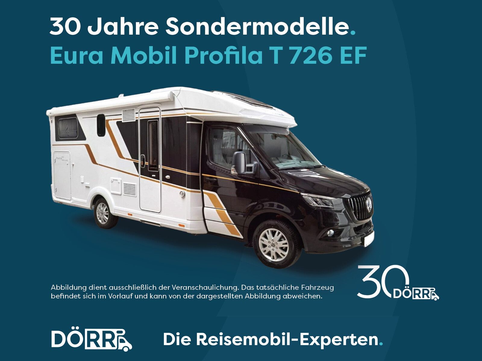 Fahrzeugabbildung Eura Mobil Profila T PT 726 EF Dörr 30 Jahre Sonderedition