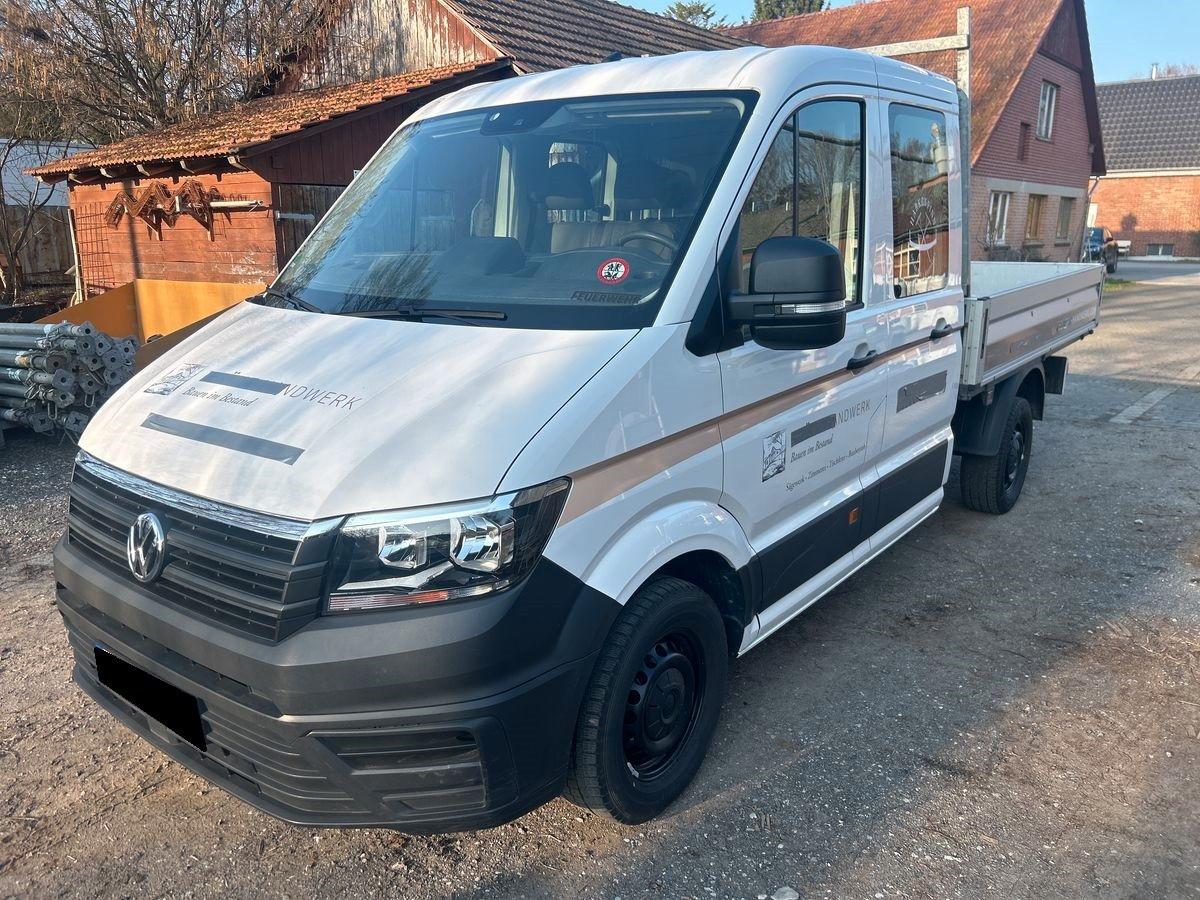 Volkswagen Crafter Pritsche 35 DOKA 7-Sitzer,Klima,AHK 3,5t