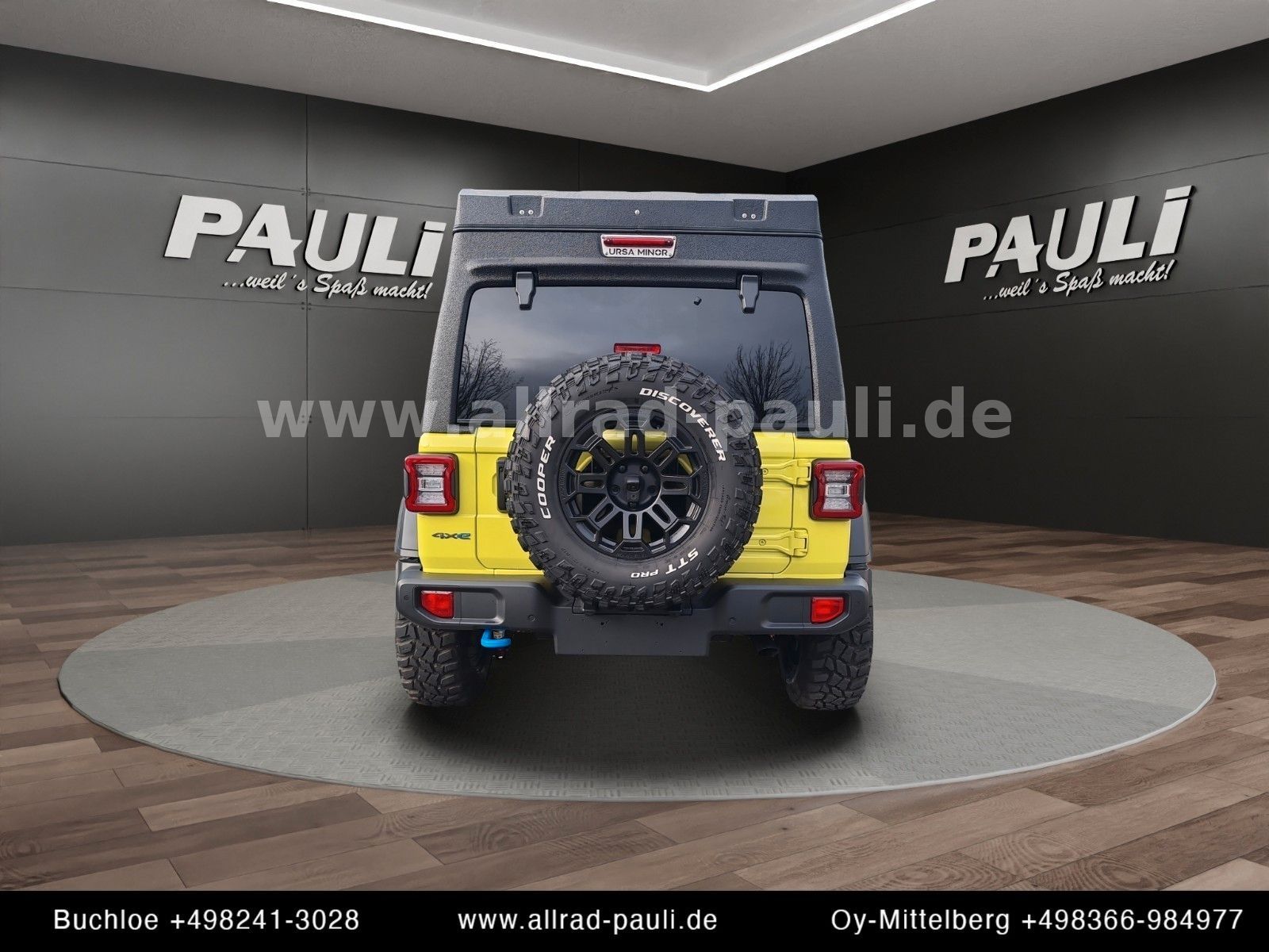 Jeep Wrangler 4d 2.0 PHEV Rubicon | URSA CAMPER