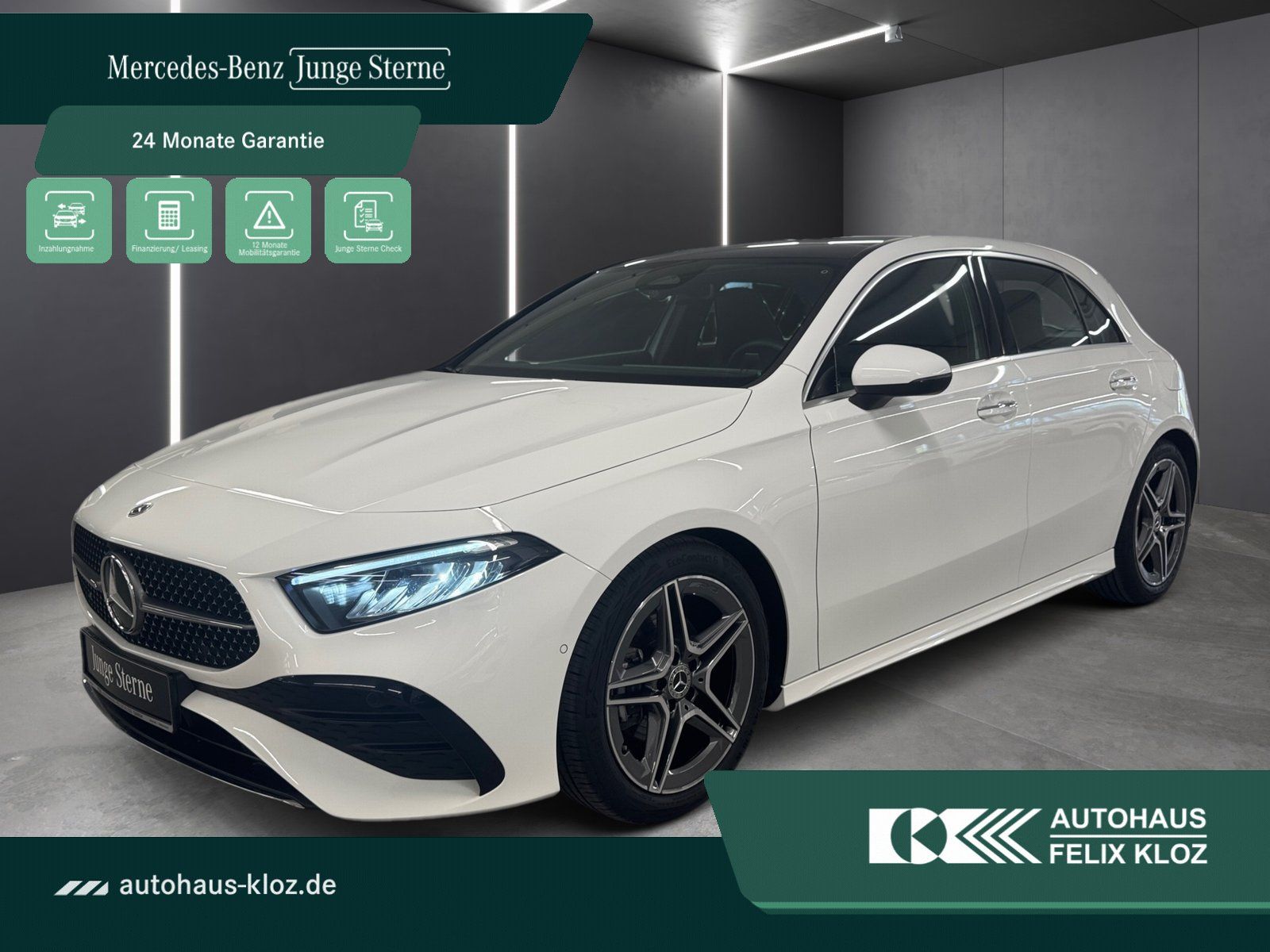 Fahrzeugabbildung Mercedes-Benz A 200 AMG Line *Panorama*LED*Kamera*CarPlay*18"*