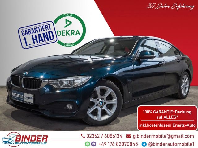 BMW 418 Gran Coupe*DEUTSCHES AUTO*VOLLE GARANTIE*TOP