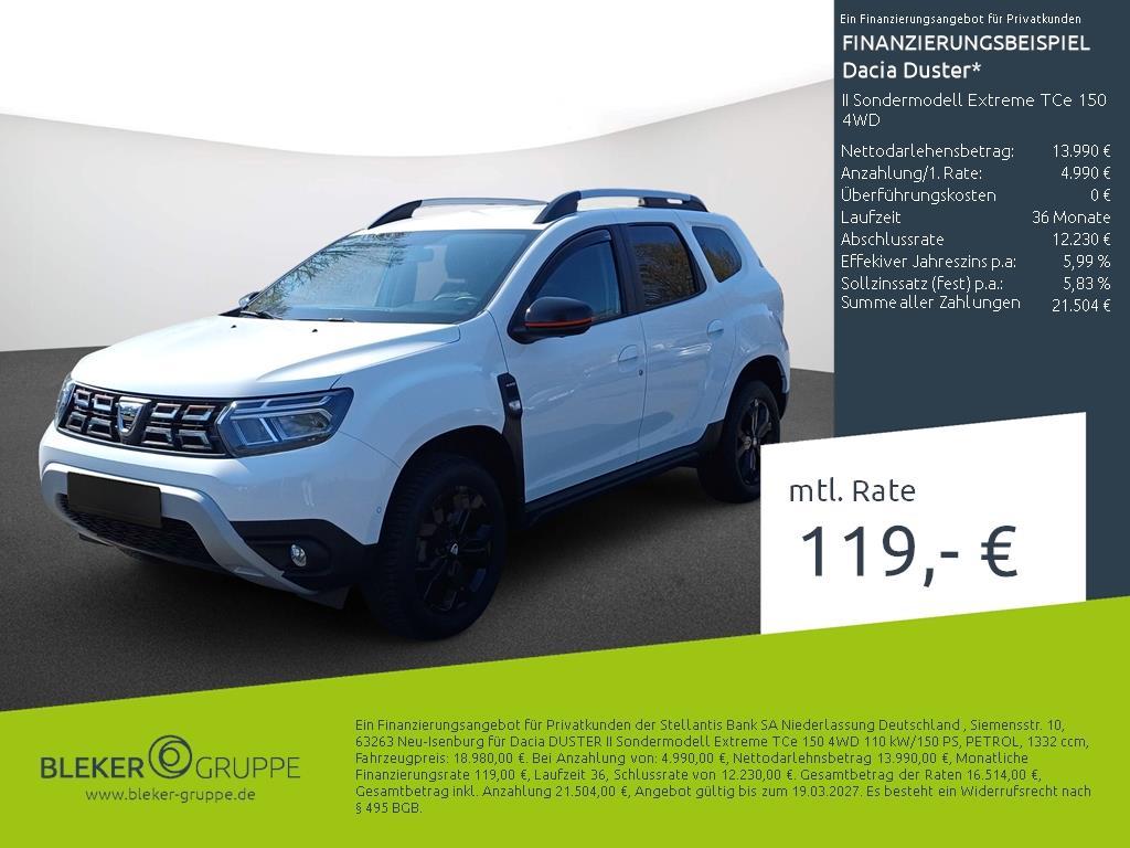 Dacia Duster II Sondermodell Extreme TCe 150 4WD