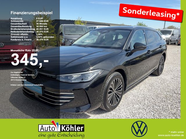 VW Passat Elegance TDI DSG AHK/CarPlay/Kamera/StHz