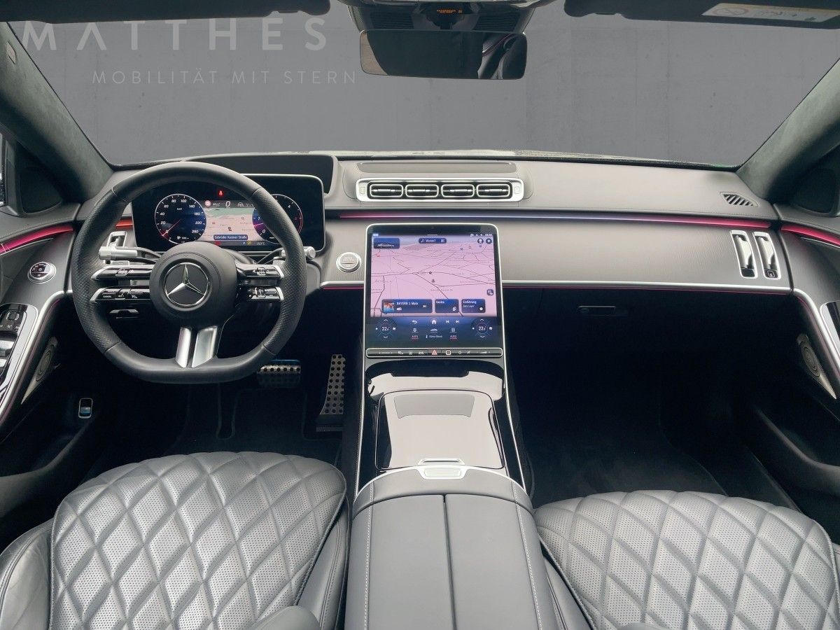 Fahrzeugabbildung Mercedes-Benz S 450 d 4M lang AMG/Chauffeur/Pano/Exklusiv/21''