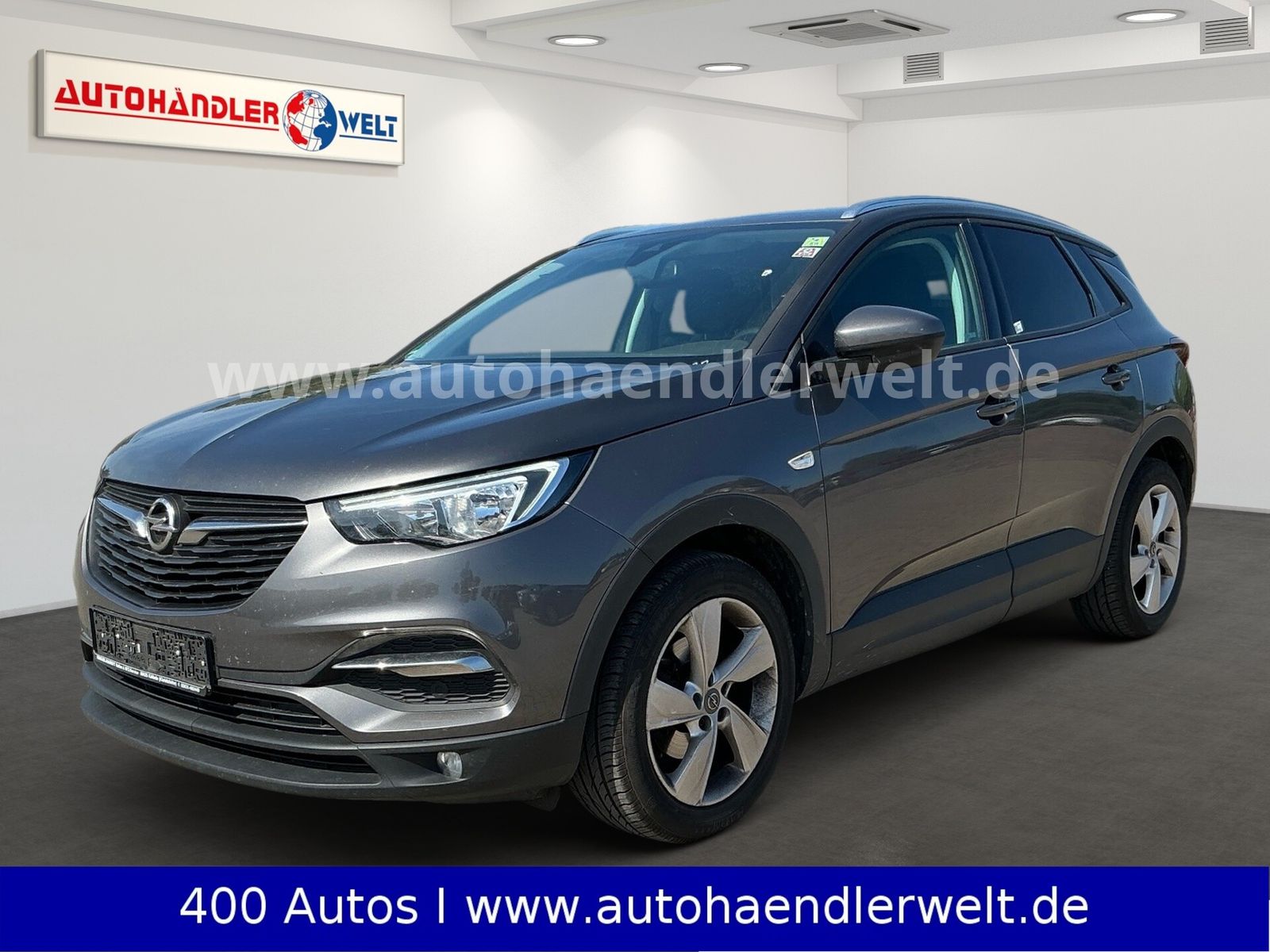 Opel Grandland (X) 2018, 1.6D dīzelis, Manuāls, SUV/Apvidus, Pelēks — Latvijā