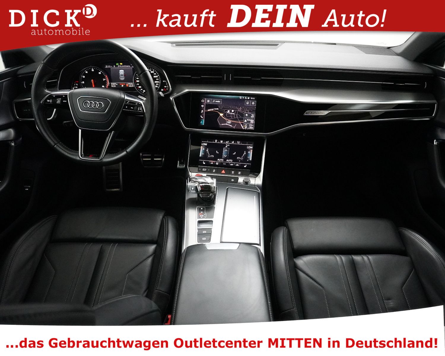 Fahrzeugabbildung Audi A7 SB 55 TFSI Quat S LINE >PANO+360+AHK+ACC+21"