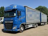 DAF XF450 6x2*SSC*Komplettzug*Edscha*Lift*Tandem*ACC - Tieflader Tandem