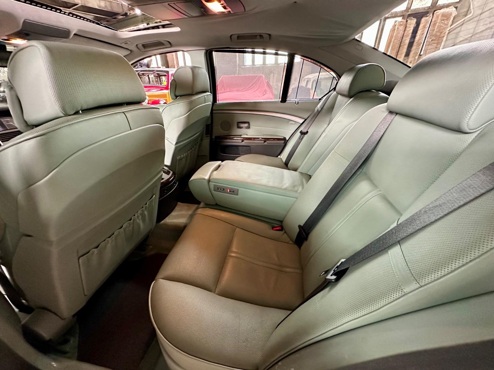 BMW 745i E65 V8 Prins LPG schiefergrün Top Zustand!