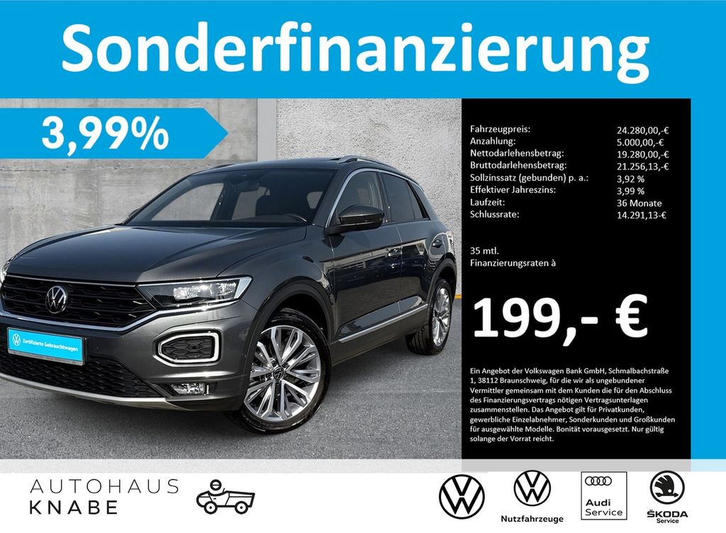 Volkswagen T-Roc 1.5 TSI Sport PANO NAVI VIRTUAL APP KAMERA