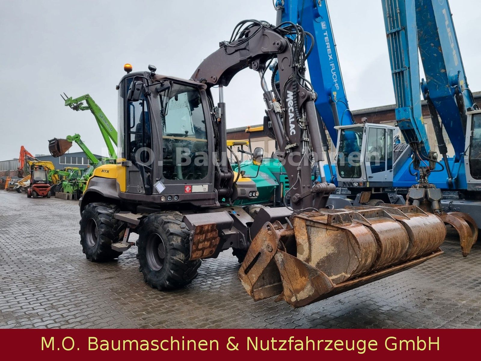 Fahrzeugabbildung MECALAC 12 MTX  /VSA / ZSA / Knickarm/ AC / 3in1 / Gabel