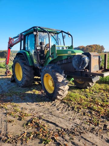 John Deere 6910 Pre. Ritter Ladekran