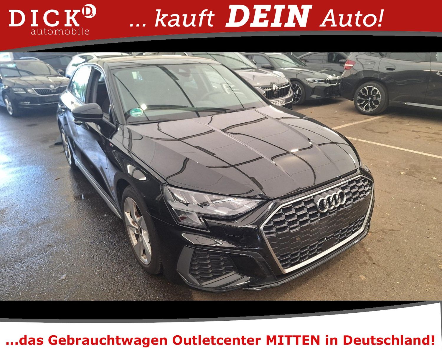 Fahrzeugabbildung Audi 30d S-Tr. S LINE/LED/NAVI/VIRTU/DAB/HIFI/SHZ/8Fa