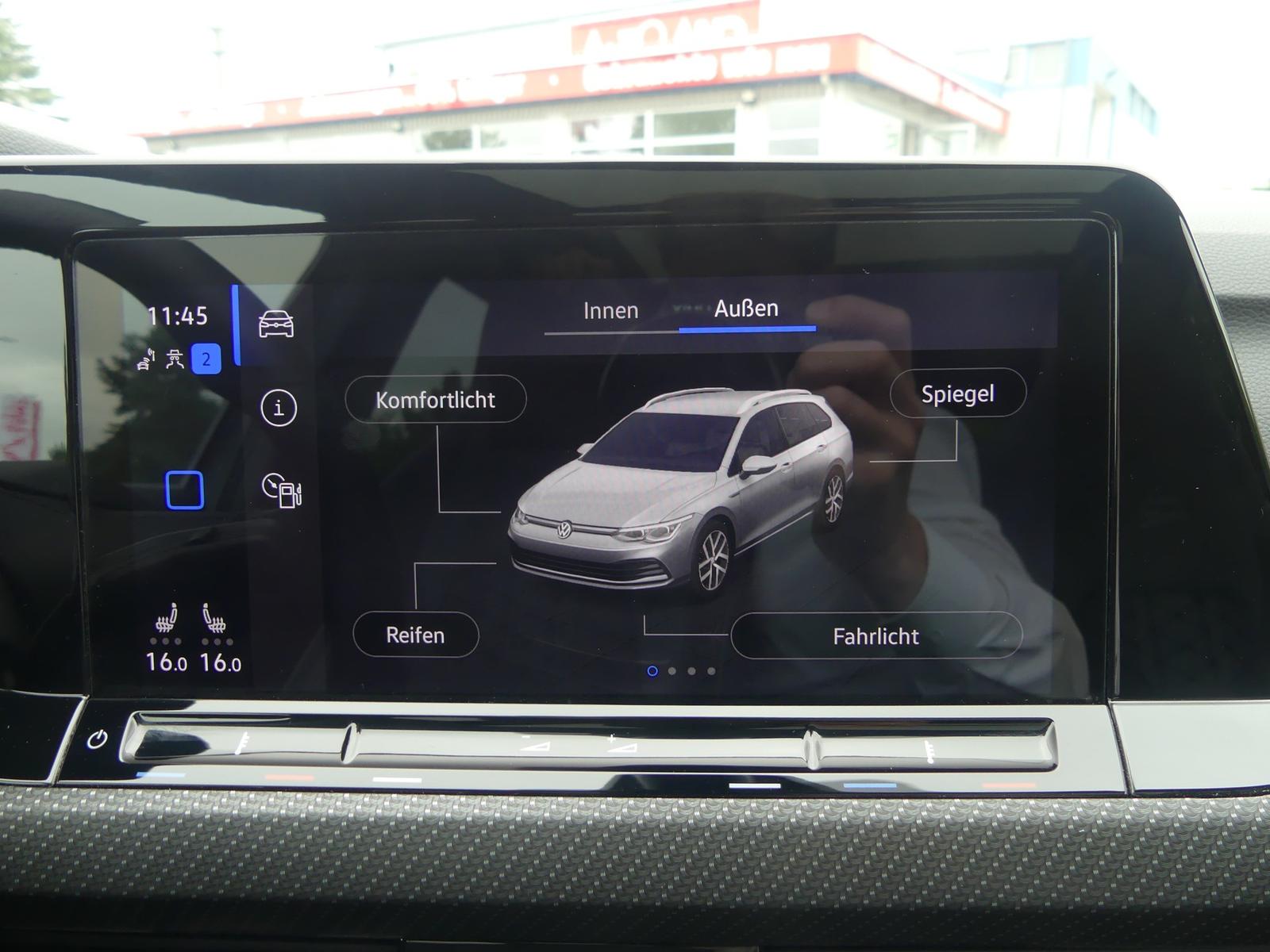 Volkswagen Golf VIII Variant 1.5 TSI R-Line LED PDC Navi, миниатюра 13