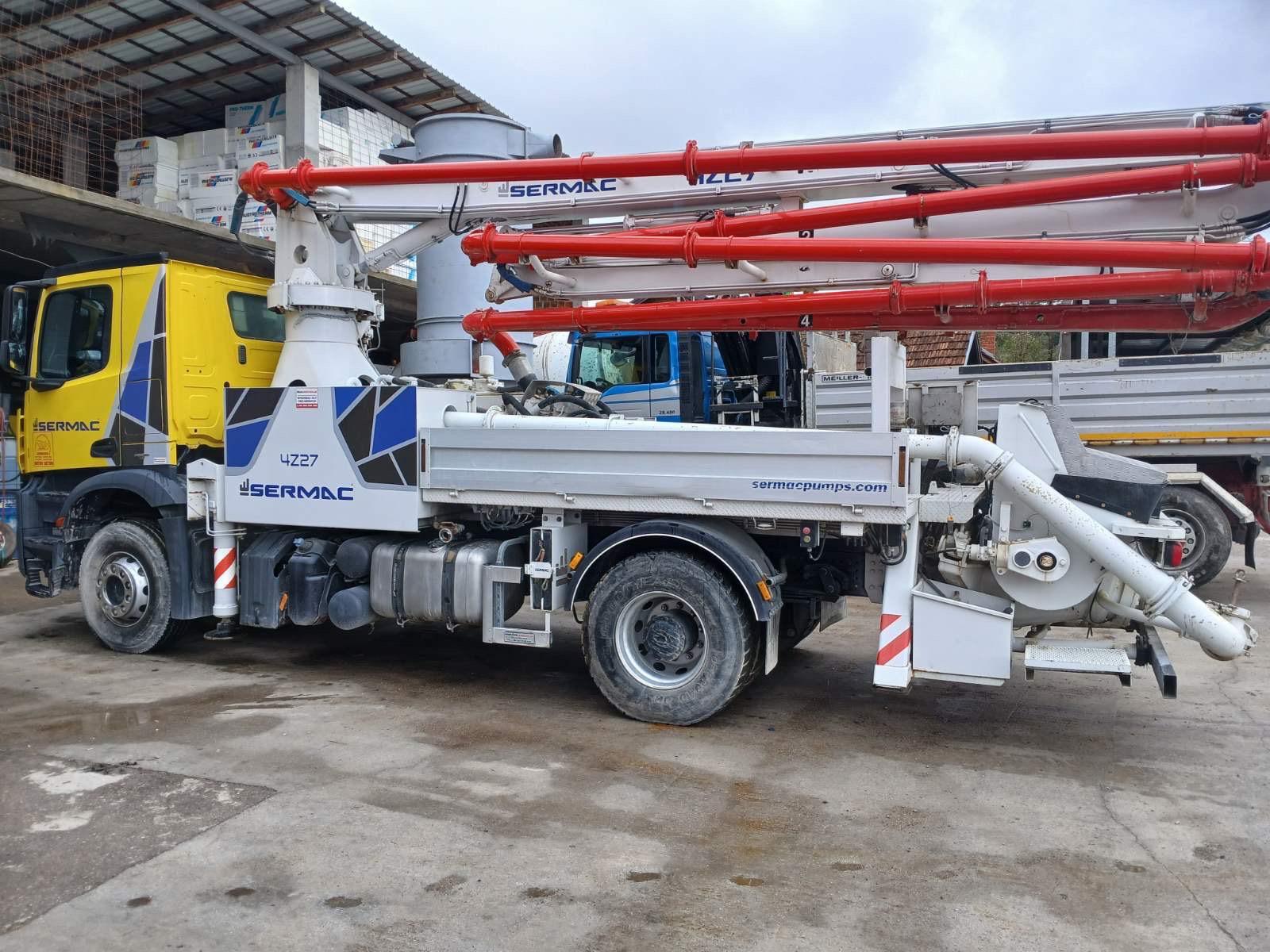 Mercedes-Benz AROCS pumpe SERMAC 26 m