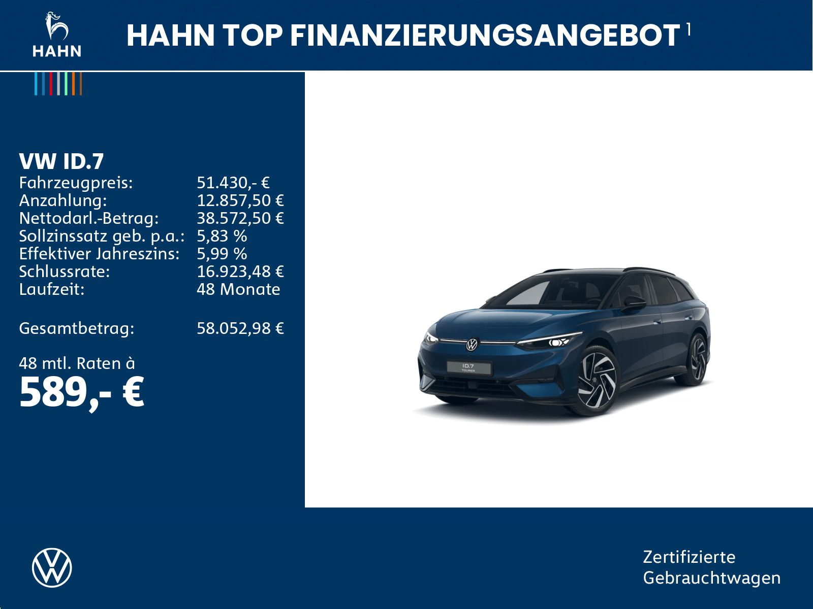 Volkswagen ID.7 Pro S Matrix WäPu Navi AHK AR-HUD 360° SHZ foto 2