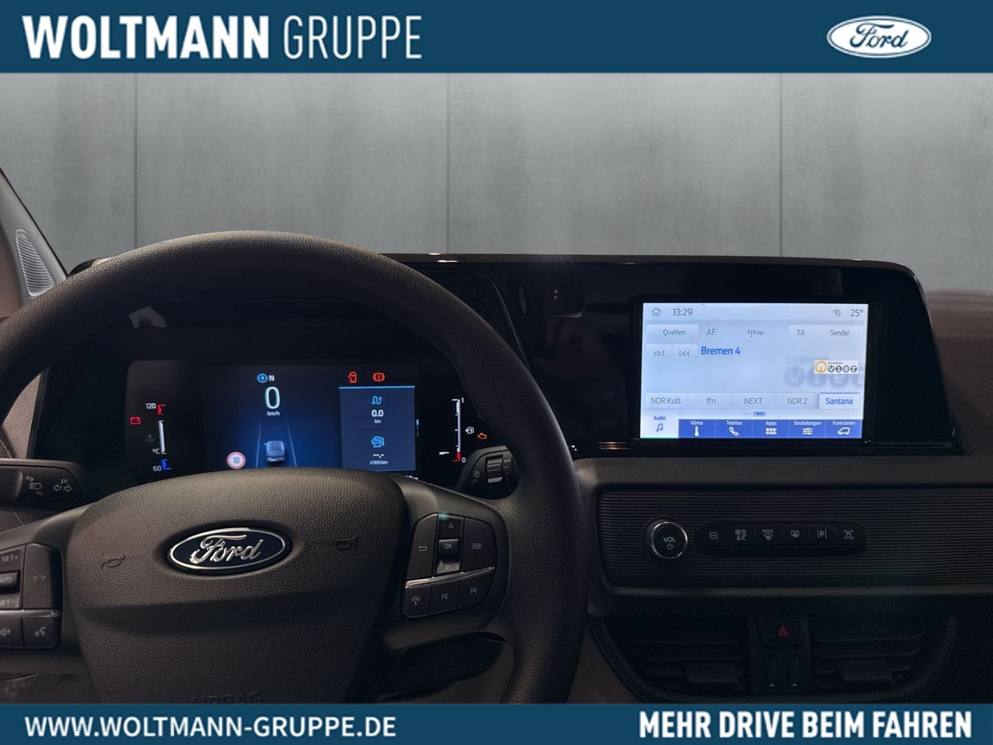 Fahrzeugabbildung Ford Transit Courier Trend AHK Apple CarPlay Android