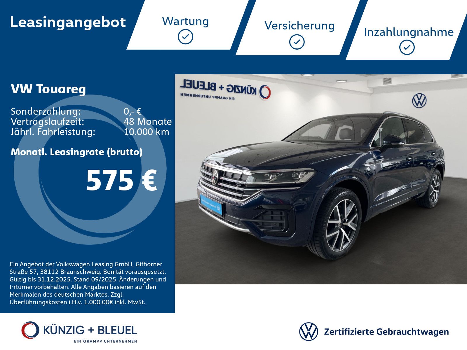 Volkswagen Touareg R-Line 3,0 TDI*DSG*Nav*StHz*360° Kam*Sou