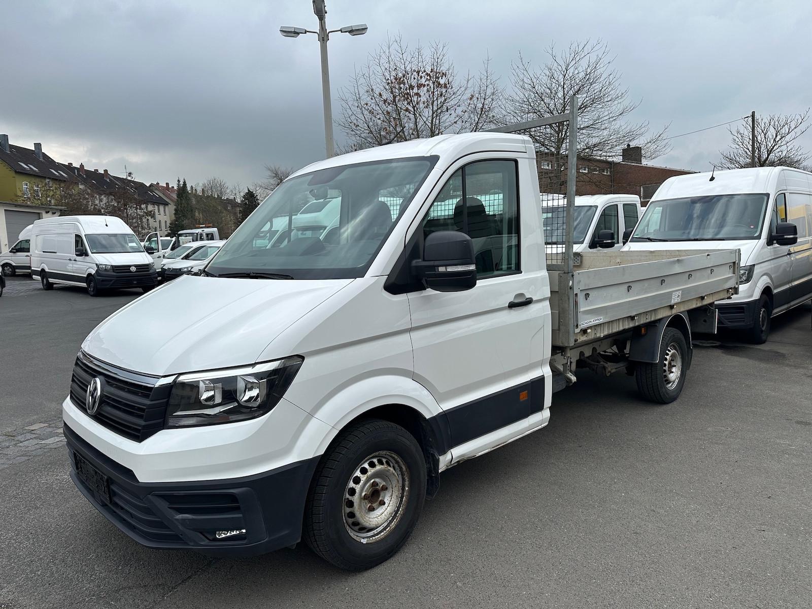 Volkswagen Crafter 2.0 TDI 3xKipper Pritsche 35 mittel.AHK