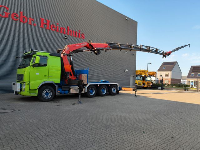 Volvo FH 540 8x4 Tridem Fassi F800-6 Jip-6 Winch