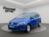 Volkswagen Sharan 1.4 TSI 7-SITZE NAVI SHZ RAVENNABLAU META - Volkswagen Sharan 7N mit Benzin-Antrieb