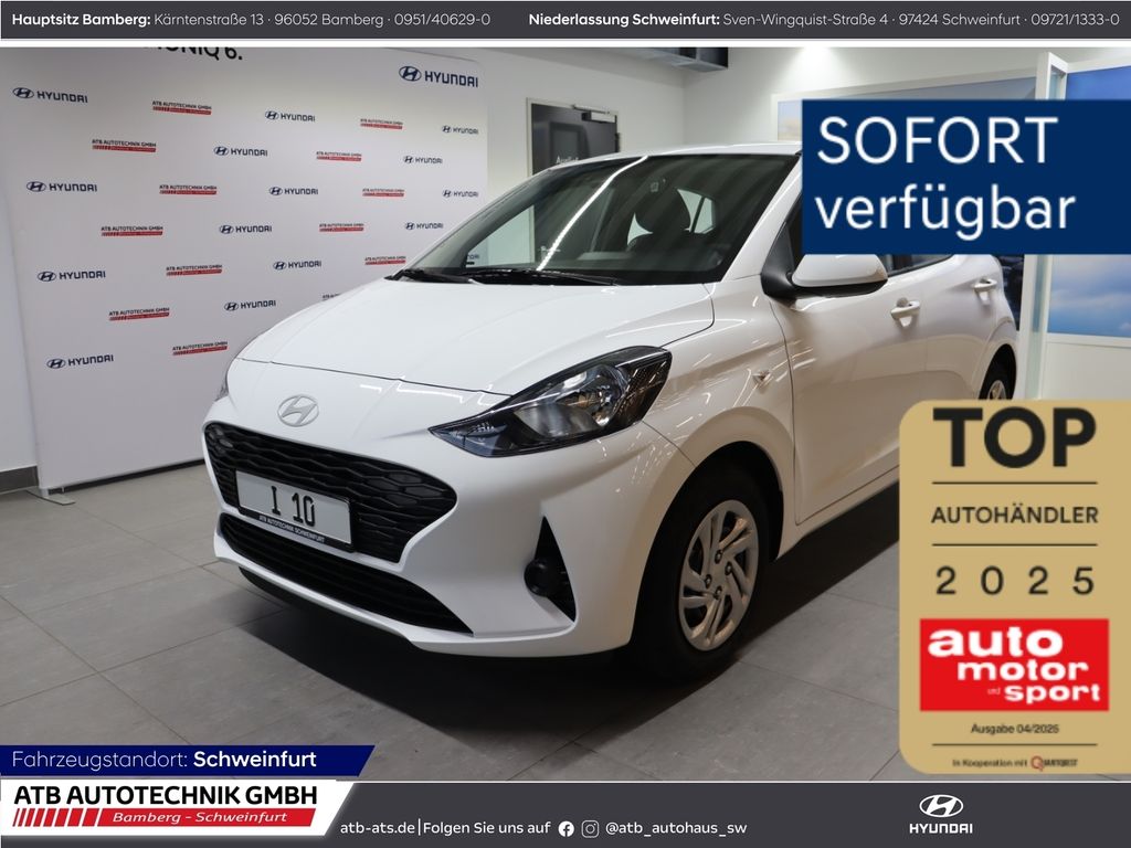 Hyundai i10 Select MY25 1.0 Benzin 63 PS 5-MT 2WD Navi A