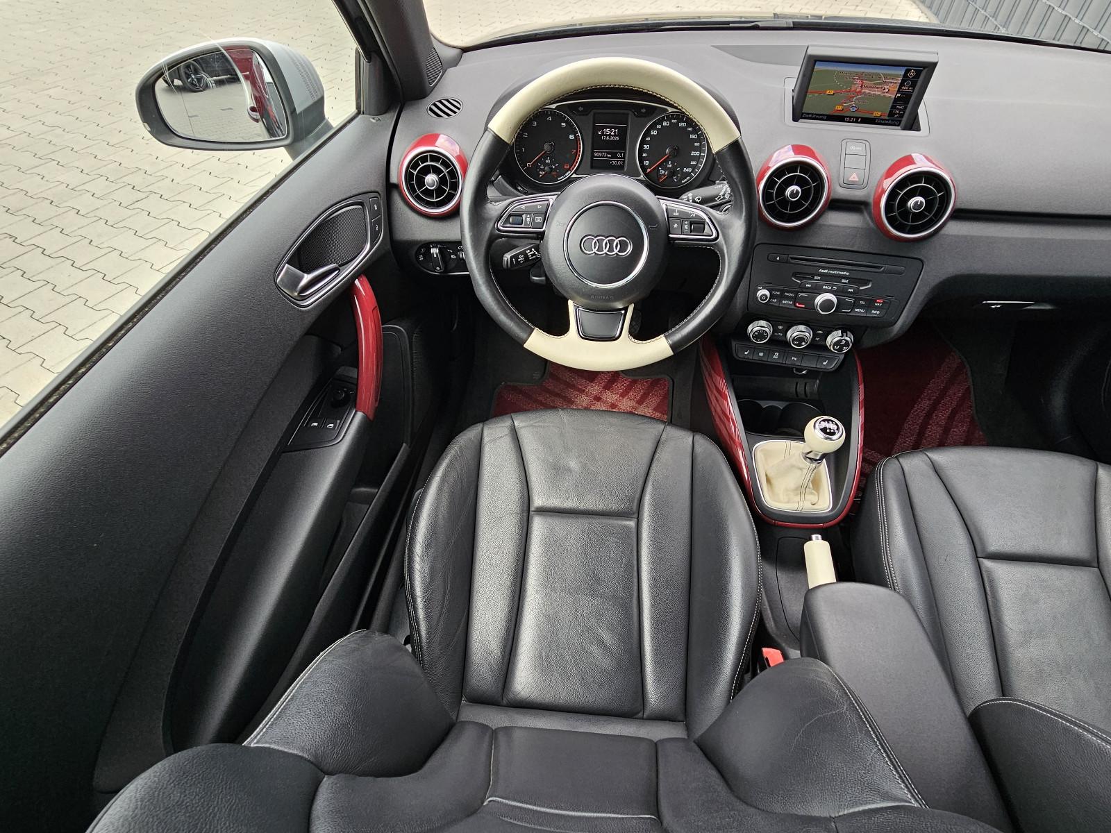 Audi A1 1.4 TFSI Ambition SPORT NAVI APS LEDER MULTI