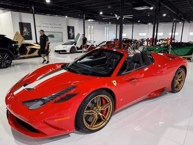 Ferrari FERRARI 458 458 Speciale Aperta "ROSSO CORSA LIV