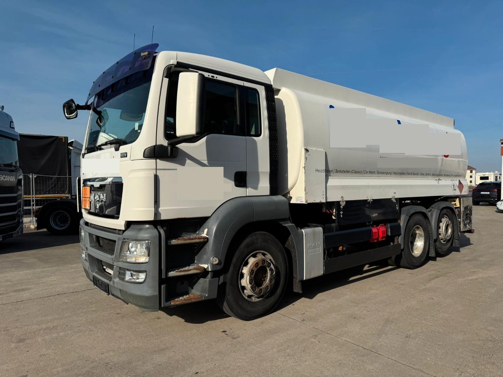 MAN TGS 26.360 * OBEN & UNTEN * 3 KAMMER *ALUFELGEN*