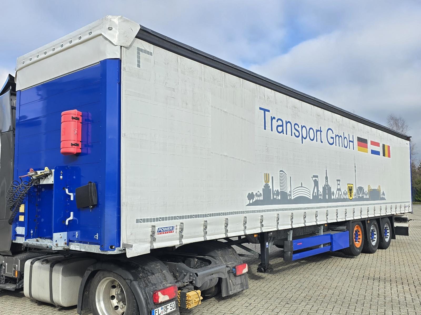 Schmitz Cargobull SCS 24/L - 13.62 EB PowerCurtain Liftachse