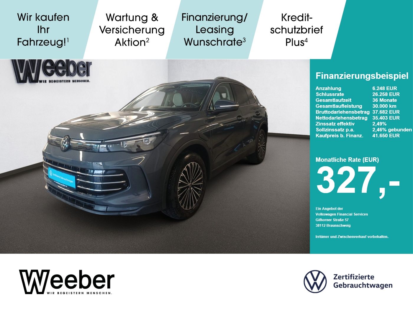 Volkswagen Tiguan eHybrid Elegance AHK NAVI ACC SIDE foto 1