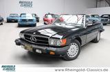Mercedes-Benz SL560 schöner Zustand in schwarz grau - Oldtimer: Schöne